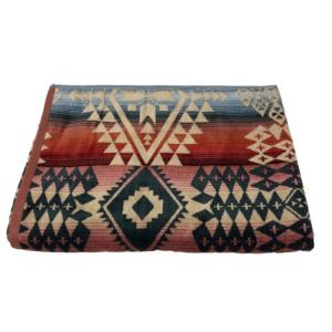 未使用品 ペンドルトン PENDLETON バスタオル ブランケット 総柄 ベージュ 赤 レッド ライトブルー 黒 ブラック XB233-53606 ※TP メンズ｜vectorpremium