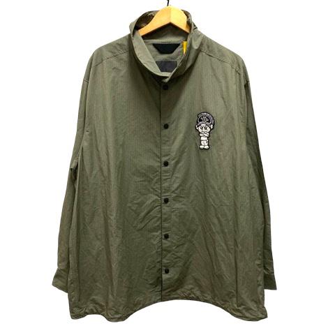 未使用品 モンクレール MONCLER 22SS CAMICIA ジャンパー ブルゾン ロゴパッチ ...