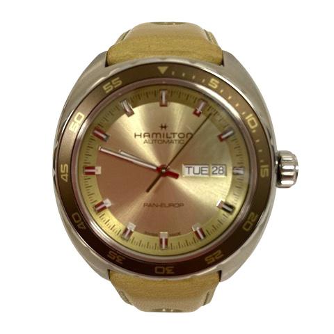 ハミルトン HAMILTON 腕時計 パンユーロ アメリカンクラシック 自動巻  H354450 替...