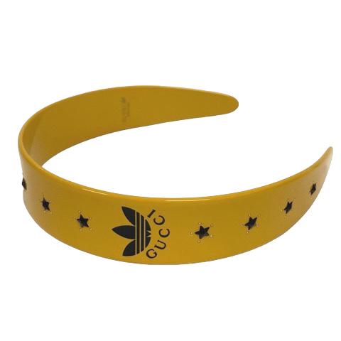 未使用品 グッチ GUCCI ×アディダス adidas カチューシャ ヘアバンド ヘッドバンド ヘ...