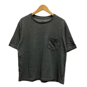 ザノースフェイス THE NORTH FACE Tシャツ NT3720N カットソー クルーネック ストレッチ 無地 半袖 WS グレー レディース