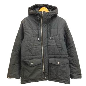 コーエン coen アウター ジャンパー ブルゾン 中綿 無地 LARGE 黒 ブラック メンズ