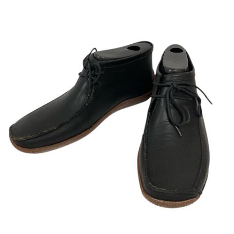 クラークス clarks DONNINGTON レザーショートブーツ スムースレザー 無地 8 1/...