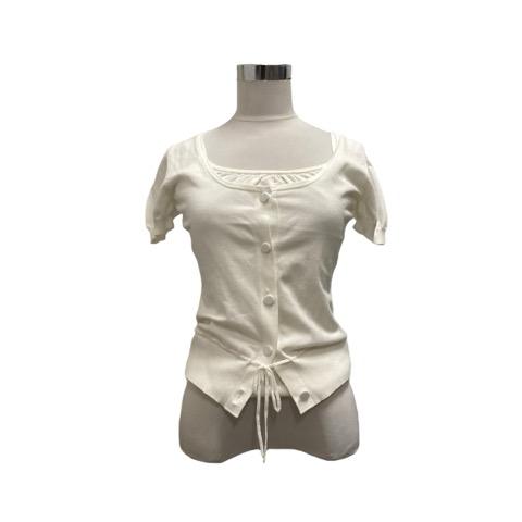 ルイシャンタン Lui Chanttant アンサンブルニット カーディガン キャミソール 半袖 ク...