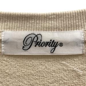 Priority トレーナー スウェット 長袖...の詳細画像2