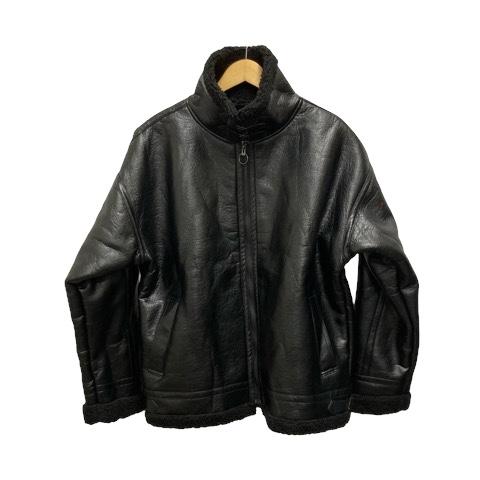 ウェライズ welise AR2201 ジャケット ブルゾン コート 長袖  合成皮革Ｌ 黒 ブラッ...