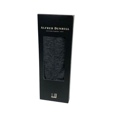 アルフレッドダンヒル ALFRED DUNHILL 靴下 ソックス ハイソックス ロゴ 刺? ウール...