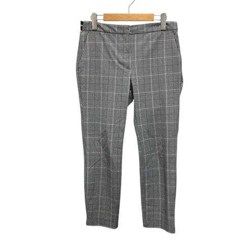 ザラ ベーシック ZARA BASIC パンツ ボトムス テーパードパンツ ウエストゴム グレンチェ...
