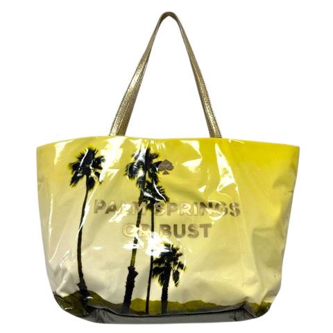 ケイトスペード KATE SPADE トートバッグ ショルダーバッグ 肩掛け ビニール ロゴ プリン...