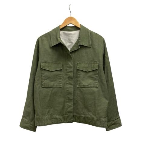 ベイフロー BAYFLOW ジャケット 長袖 無地 コットン混 BW1808NW09 3 カーキ メ...