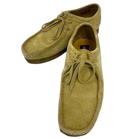 クラークス clarks ローファー スエード ローカット レースアップ モカシン ステッチ 26....