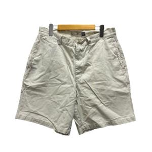 ギャップ GAP ショートパンツ ハーフパンツ 無地 コットン100% 34 ライトベージュ メンズ