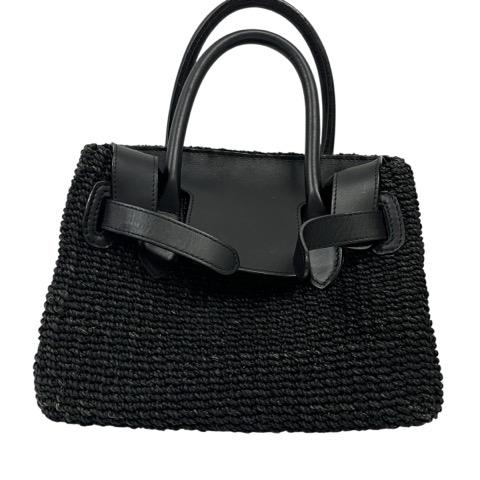 バンヤードストーム BARNYARDSTORM ハンドバッグ かごバッグ  黒 ブラック レディース