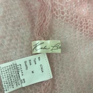 神戸レタス メッシュニット 長袖 無地 M ピ...の詳細画像3