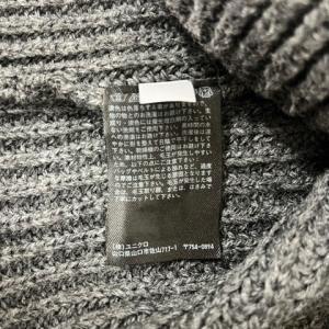 ユニクロ UNIQLO 長袖 ニット ウール混...の詳細画像5