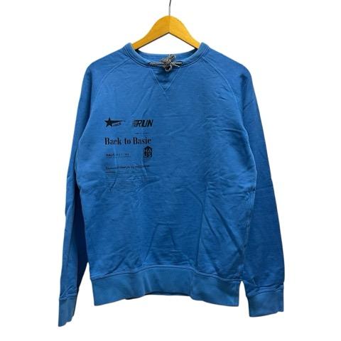 ゴールデングース GOLDEN GOOSE トレーナー 長袖 クルーネック ロゴプリント コットン ...