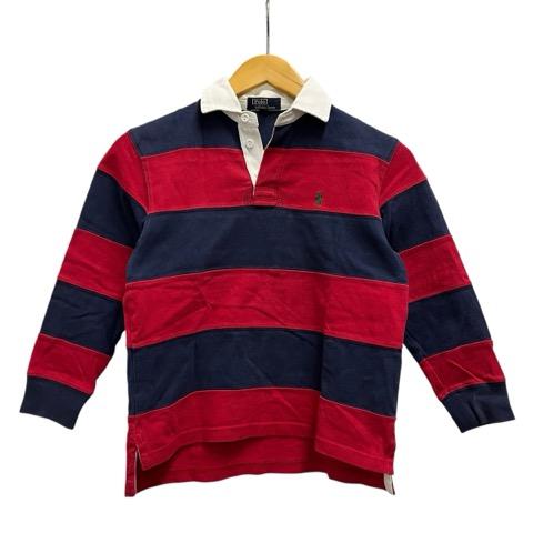 ポロ バイ ラルフローレン Polo by Ralph Lauren ポロシャツ 長袖 ボーダー 1...