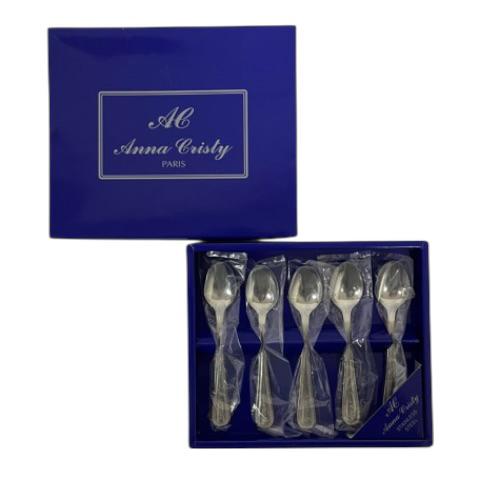 未使用品 アンナクリスティ Anna Cristy カトラリー 5pcs コーヒースプーン 日本製 ...