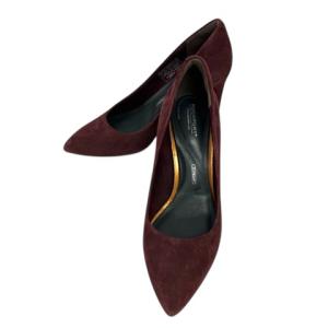 ROCKPORT ロックポート パンプス ポインテッドトゥ ハイヒール スエード 無地 アメリカ 23cm パープル 紫 レッド 赤 レディース