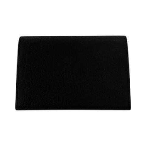 ボナベンチュラ BONAVENTURA カードケース 無地 ロゴ SN.935940 黒 ブラック ...