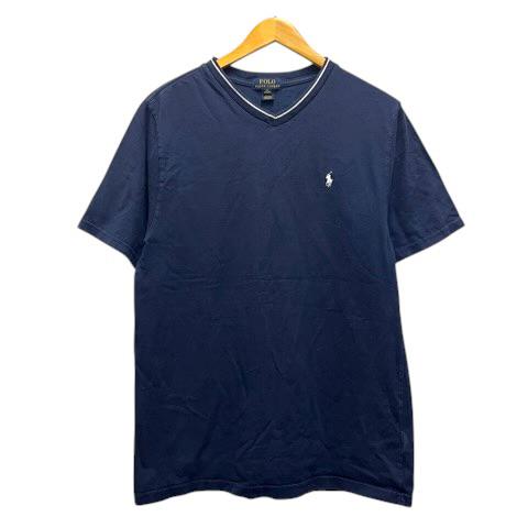ポロ ラルフローレン POLO RALPH LAUREN Tシャツ Vネック コットン ワンポイント...