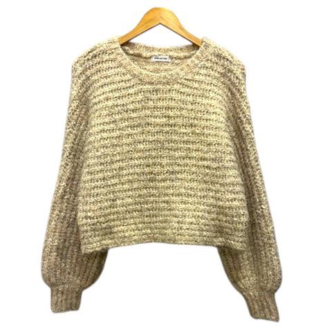 ナチュラルビューティーベーシック NATURAL BEAUTY BASIC ニット セーター ウール...