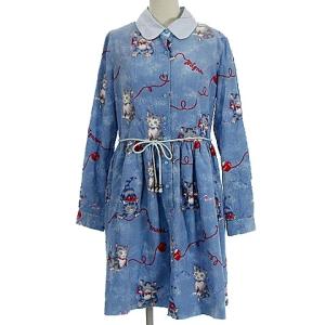 猫柄 ワンピースの商品一覧 通販 Yahoo ショッピング