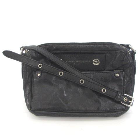 マークバイマークジェイコブス MARC by MARC JACOBS ショルダーバッグ レザー ブラ...