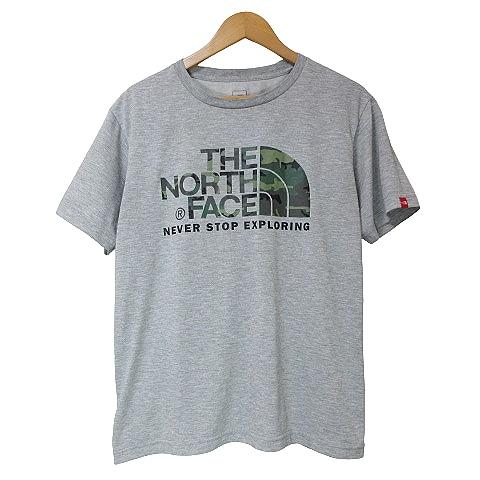 ザノースフェイス Ｔシャツ 半袖 NT31622 ロゴ カモフラ 迷彩 プリント アウトドア ウエア...