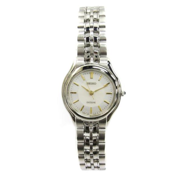 セイコー SEIKO エクセリーヌ EXCELINE 腕時計 クォーツ 3針 SS 4J41-003...