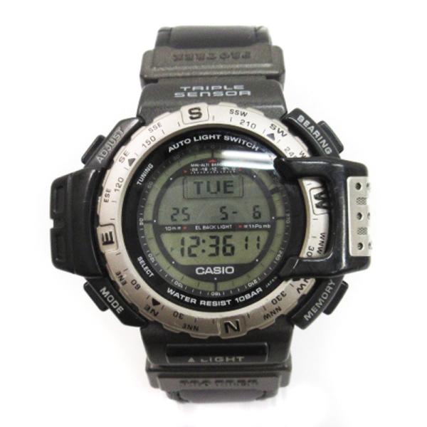 カシオ CASIO プロトレック PRO TREK トリプルセンサー 腕時計 クォーツ デジタル P...
