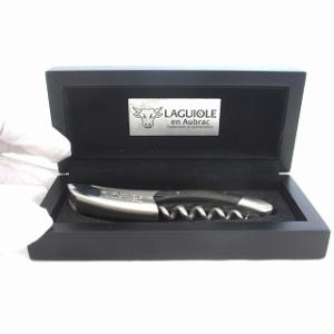 ラギオール LAGUIOLE アン オブラック ソムリエナイフ エボニーウッド シルバーカラー その...