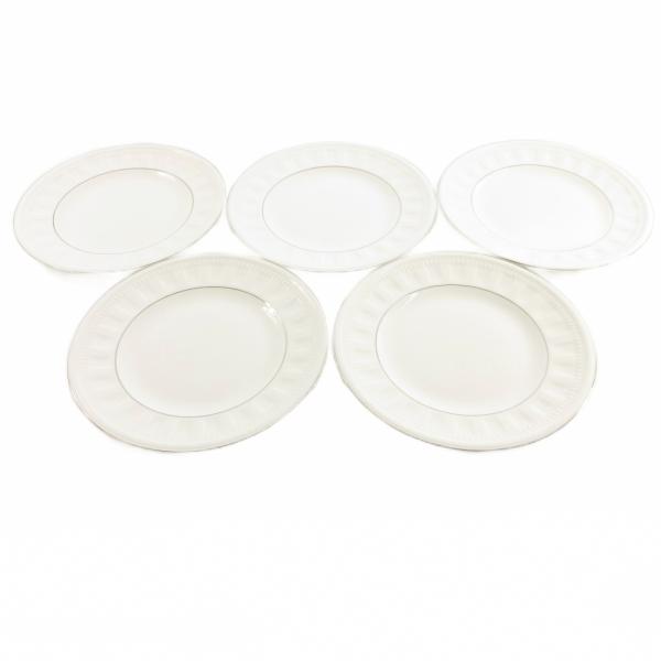 ウェッジウッド WEDGWOOD 5枚セット コロシアム プレート 丸皿 食器 20.5cm ボーン...