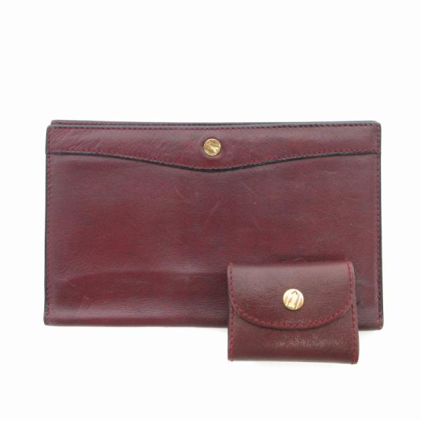 ゴールドファイル GOLD PFEIL 2点セット ブックカバー 手帳カバー 付箋カバー レザー 赤...