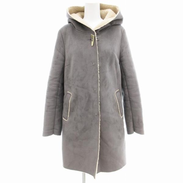 アメリカンラグシー AMERICAN RAG CIE コート フード フェイクムートン ミドル ハー...