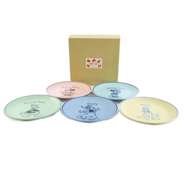 Sango ディズニーキャラクターシリーズ 5枚セット プレート 食器 マルチカラー その他