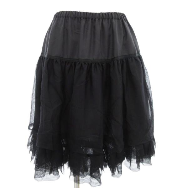 フォクシー FOXEY パニエ イージー ソフトチュール 38 黒 ブラック /AE ■ECT レデ...