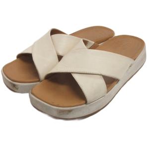 アグ UGG Emily エミリー スライドサンダル 白 ホワイト系 US8 25cm レディース