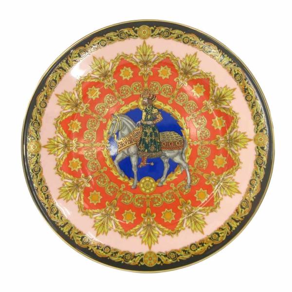 ヴェルサーチ ヴェルサーチェ VERSACE ローゼンタール Rosenenthal 馬 王様 金彩...