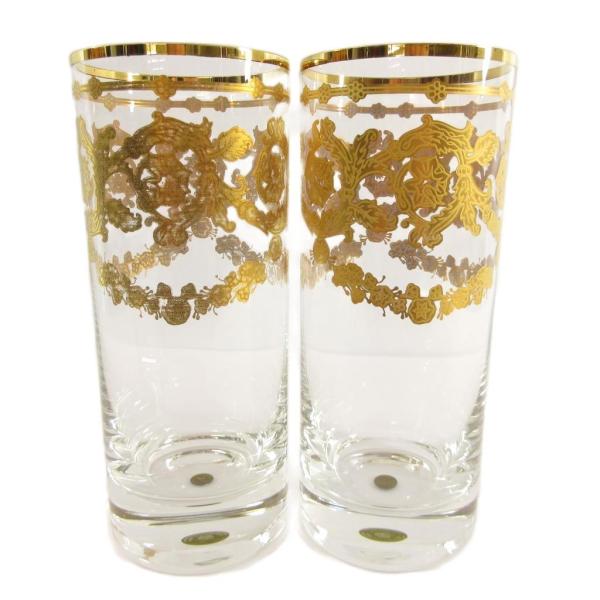 ヴェルサーチ ヴェルサーチェ VERSACE ローゼンタール グラス タンブラー コップ 食器 ペア...