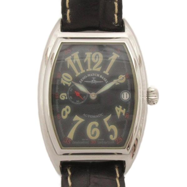 ゼノウォッチバーゼル ZENO-WATCH BASEL 腕時計 アナログ 自動巻 シルバーカラー ブ...