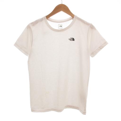 ザノースフェイス THE NORTH FACE ロゴプリントTシャツ 半袖 L 白 ホワイト NTW...