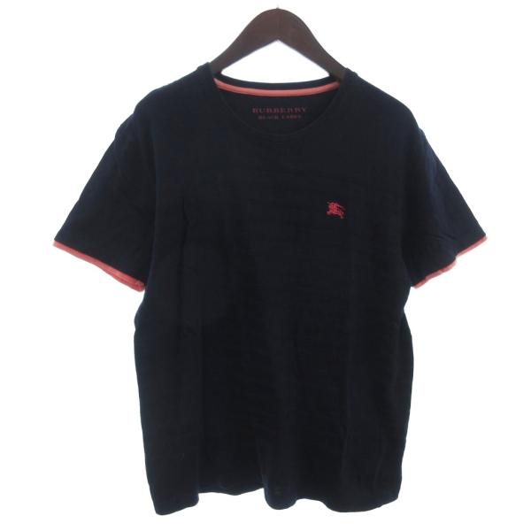 バーバリーブラックレーベル BURBERRY BLACK LABEL Tシャツ カットソー 半袖 ク...