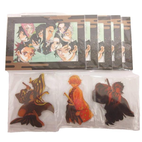 鬼滅の刃 映画特典 ボード 5枚 キービジュアル アクリルスタンド 3個 まとめ セット その他
