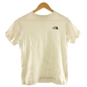 ザノースフェイス THE NORTH FACE Tシャツ 半袖 クルーネック ロゴプリント 白 ホワイト 140 キッズ