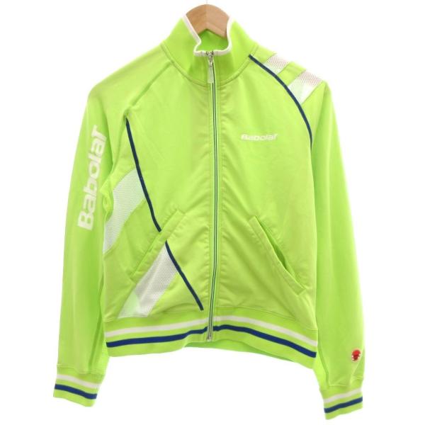 バボラ BABOLAR トラックジャケット ジャージ ブルゾン ジップアップ M 黄緑 グリーン /...