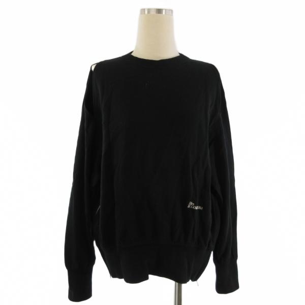 アメリカーナ AMERICANA トレーナー スウェット プルオーバー サイドジップ オープンショル...