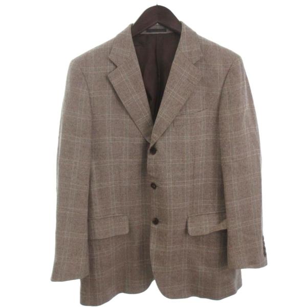 バーバリー ロンドン BURBERRY LONDON ブレザー テーラードジャケット チェック ベー...