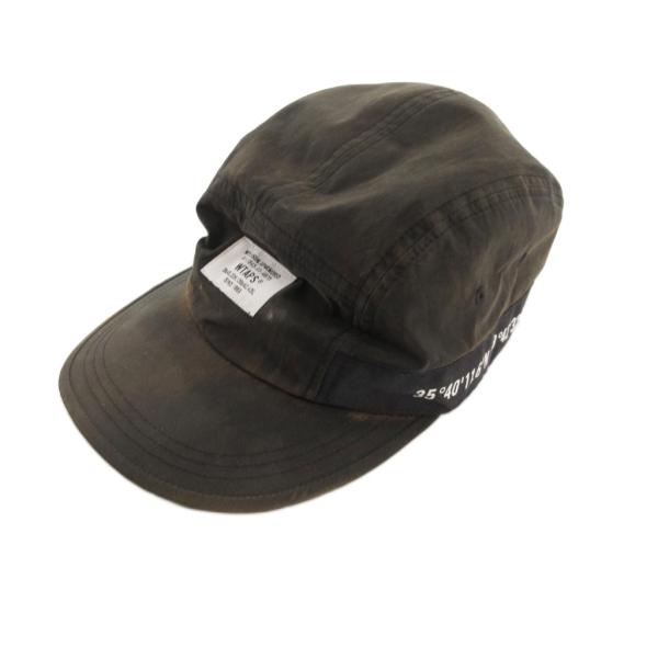 ダブルタップス WTAPS キャンプキャップ 5パネル 黒 ブラック メンズ