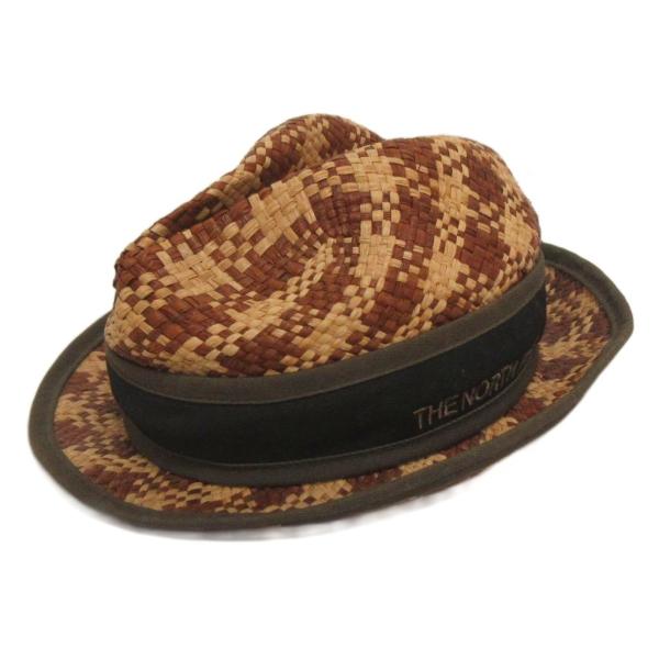 ザノースフェイス THE NORTH FACE 麦わら帽子 ストローハット NN80822 ベージュ...